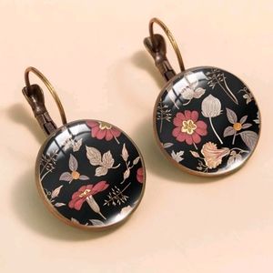 🍉5 for $25* Floral Bubble Earrings